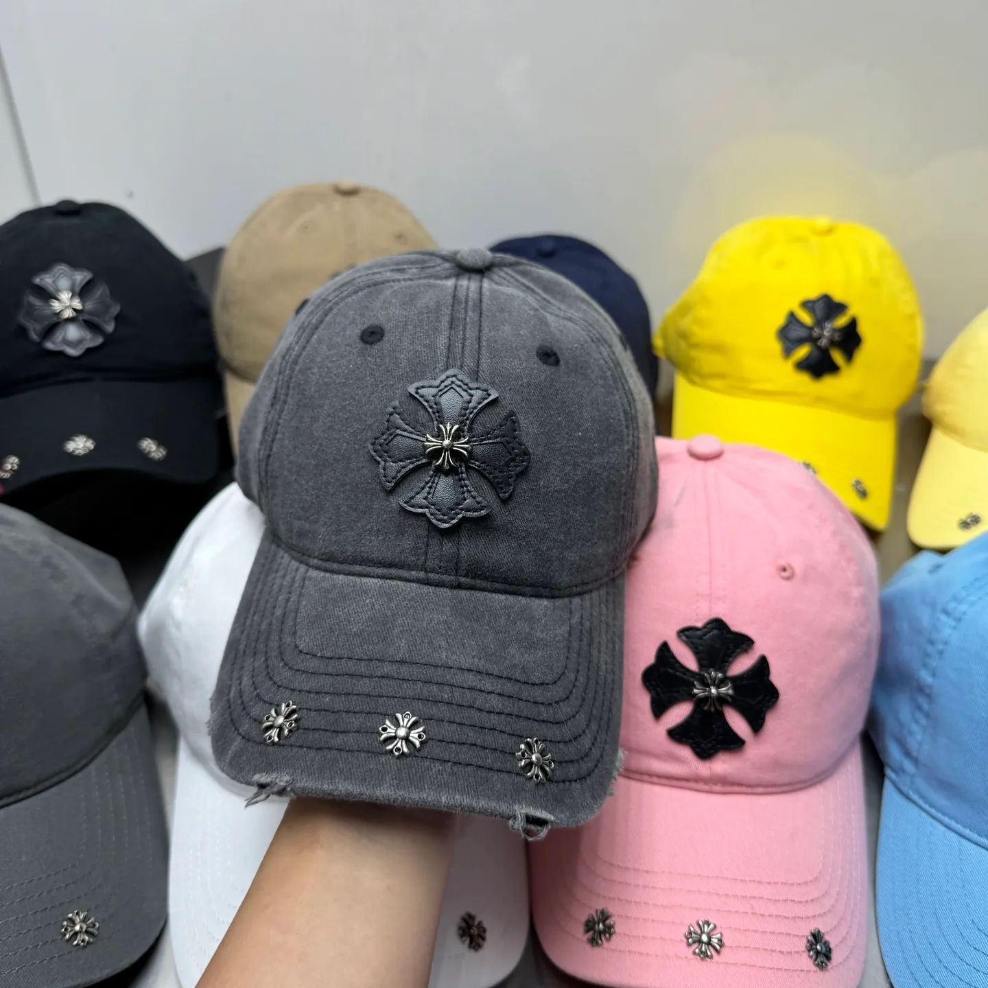 Crow Heart Soft Top Spring and Summer Baseball Cap